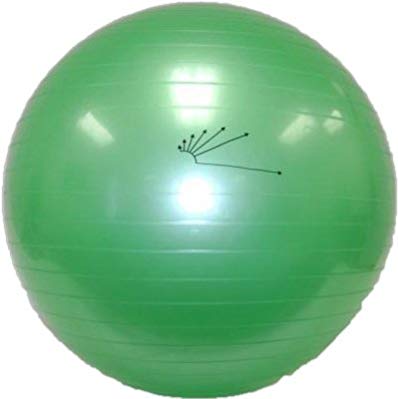 Balego® Heavy-Duty Exercise Fitness Balance Ball, 65 cm (25