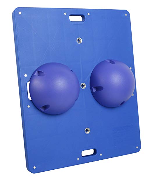 CanDo Balance Board 14x18 Inch, 2.5 Inch Height, Blue