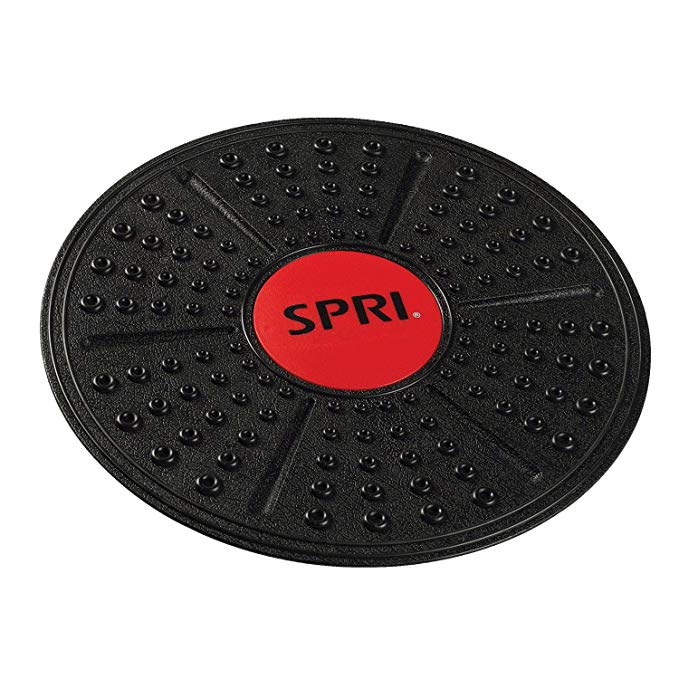 SPRI Plastic Round Wobble Balance Board