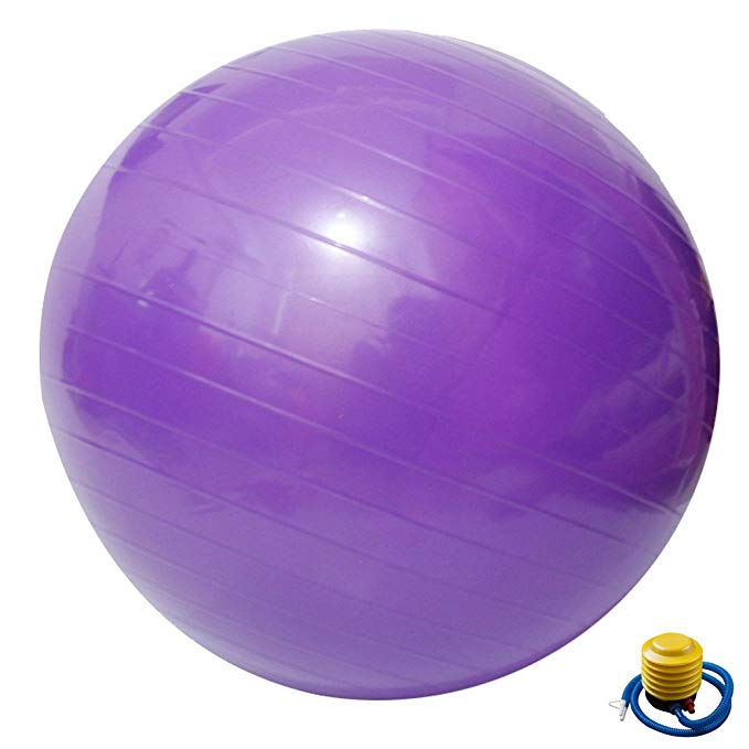 Fitness-Ball Anti-Burst&Slip Resistant Yoga, Exeicise Ball,Balance Ball With Pump