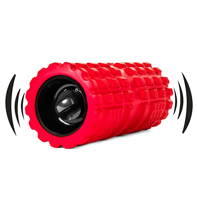 Vibrating Exercise Foam Roller (3 speed) Will Have Your Muscles Relaxed and Recovered Faster Than Any Regular Foam Roller! Relax and Heal Sore Muscles Using Our New Deep Tissue Vibration Technology.