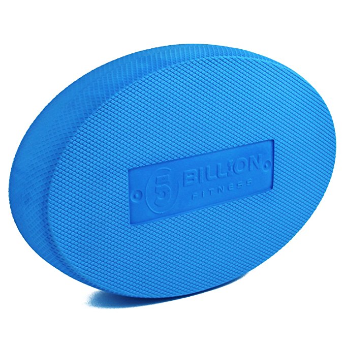 5BILLION Balance Pad - Oval - Exercise Pad & Foam Balance Trainer - Wobble Cushion for Physical Therapy, Rehabilitation, Dancing Balance Training