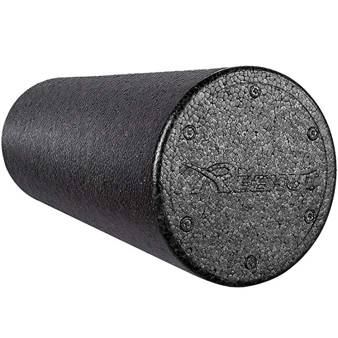 REEHUT Foam Roller - Firm High Density Muscle Rollers With FREE USER E-BOOK (12 Inches 18 Inches 24 Inches & 36 Inches)