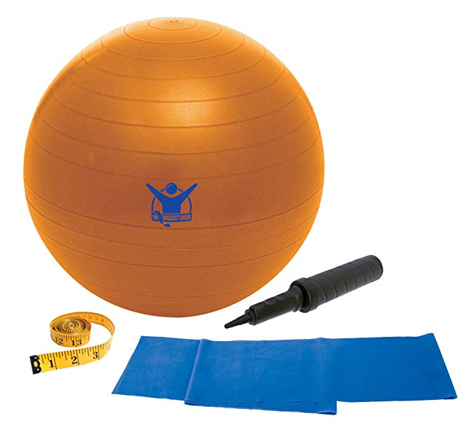 The Biggest Loser 55cm Core Advantage Stability Ball (Orange)