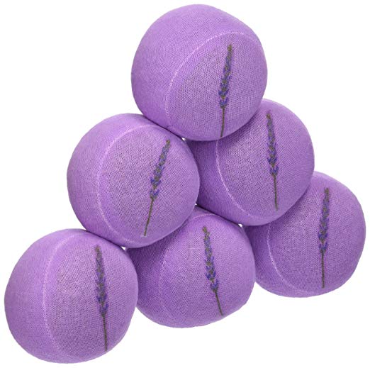 Lavender Luvies Lavender Stress Balls, Lavender Sprig - 6 Pack