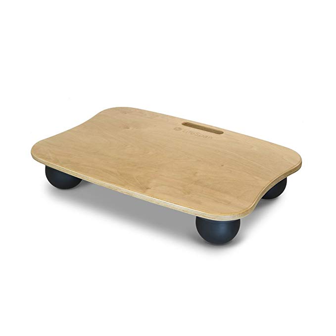 LifeSpan Fitness Board Standing Desk Board - Exercise Balance Board - Airsoft Standing Board - LifeSpan , Birch