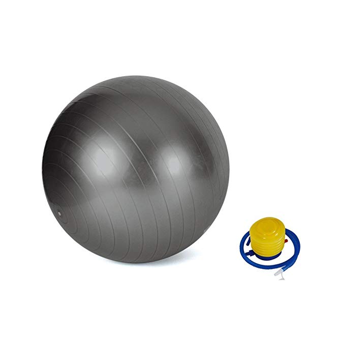 Valor Fitness EJ-6 Anti-Burst Gym Exercise Ball with Pump