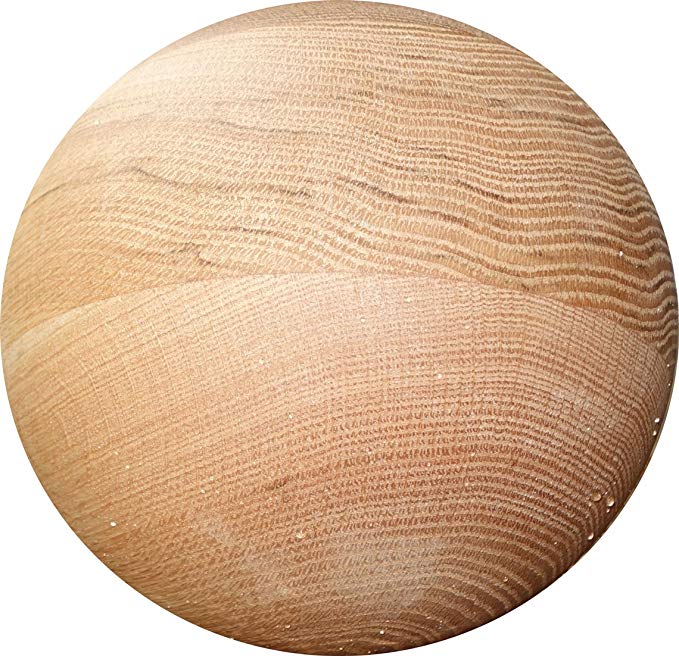 Tai Chi Ball - Large / Advanced Wood Ball (YMAA) 7 - 8 lbs, 8 inches, oak.