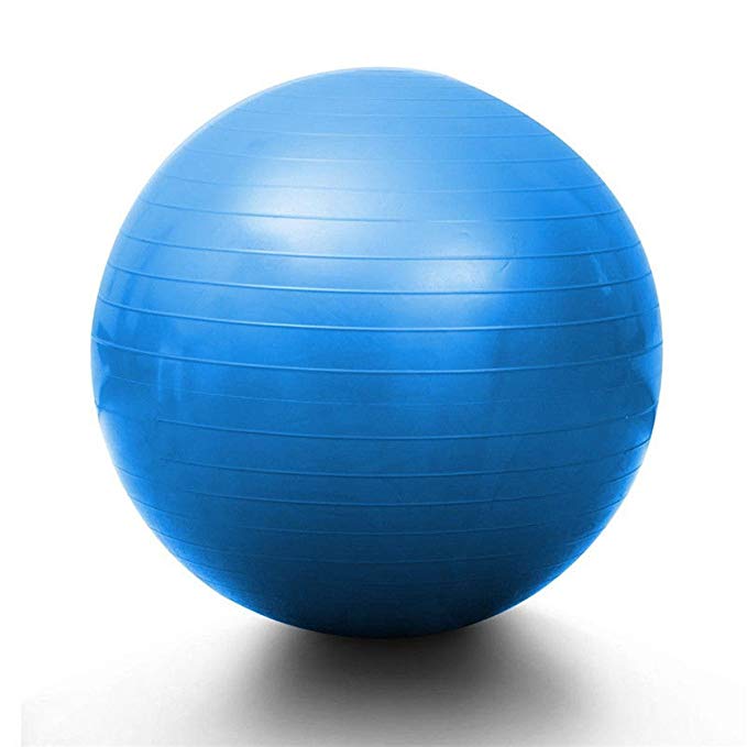Sweet Dream Diameter 75CM Blue Exercise Yoga Ball Balance Fitness Ball with an air pump