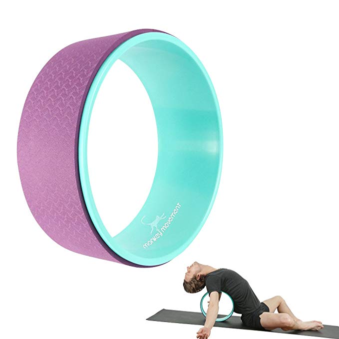 Yoga Wheel Roller - Dharma Tool for Back Pain Relief, Hip & Psoas ...